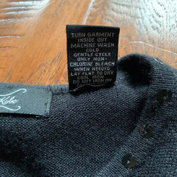 Vintage Crystal Kobe Christmas Cardigan Sweater - Picture 12 of 12